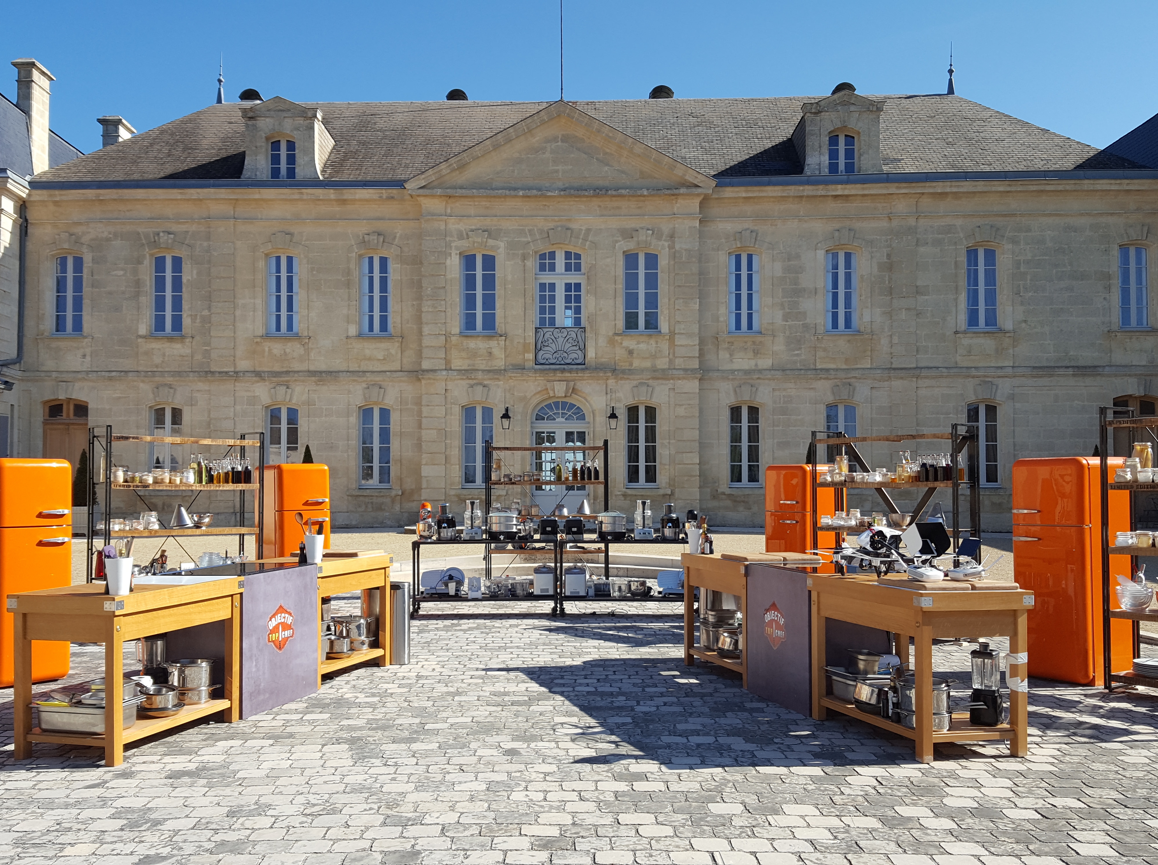 tournage objectif top chef au chateau soutard 2 presse ag2r la mondiale